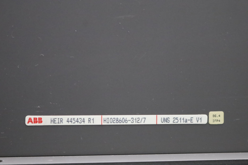 Bild des Artikels ABB-/-BBC-HEIR445434R1-UNITROL-UNS-2511-HI028606-312/7-UNS-2511a-E-V1-gebraucht