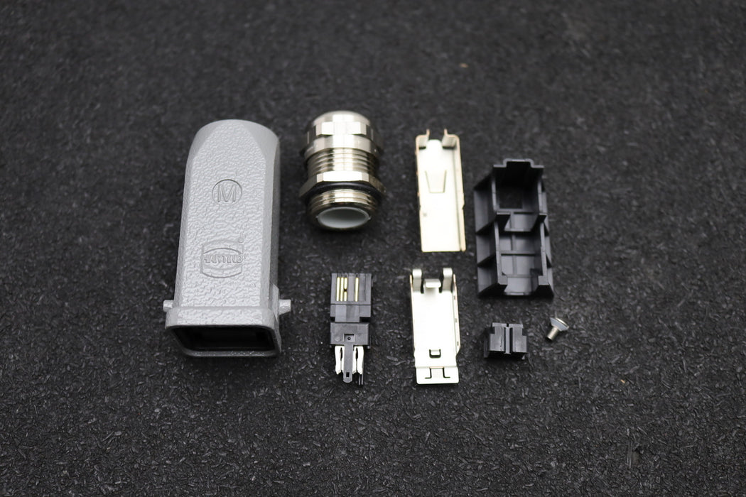 Bild des Artikels HARTING-Steckverbinder-Set-HAN-3A-RJ45-Connector-unbenutzt-in-OVP