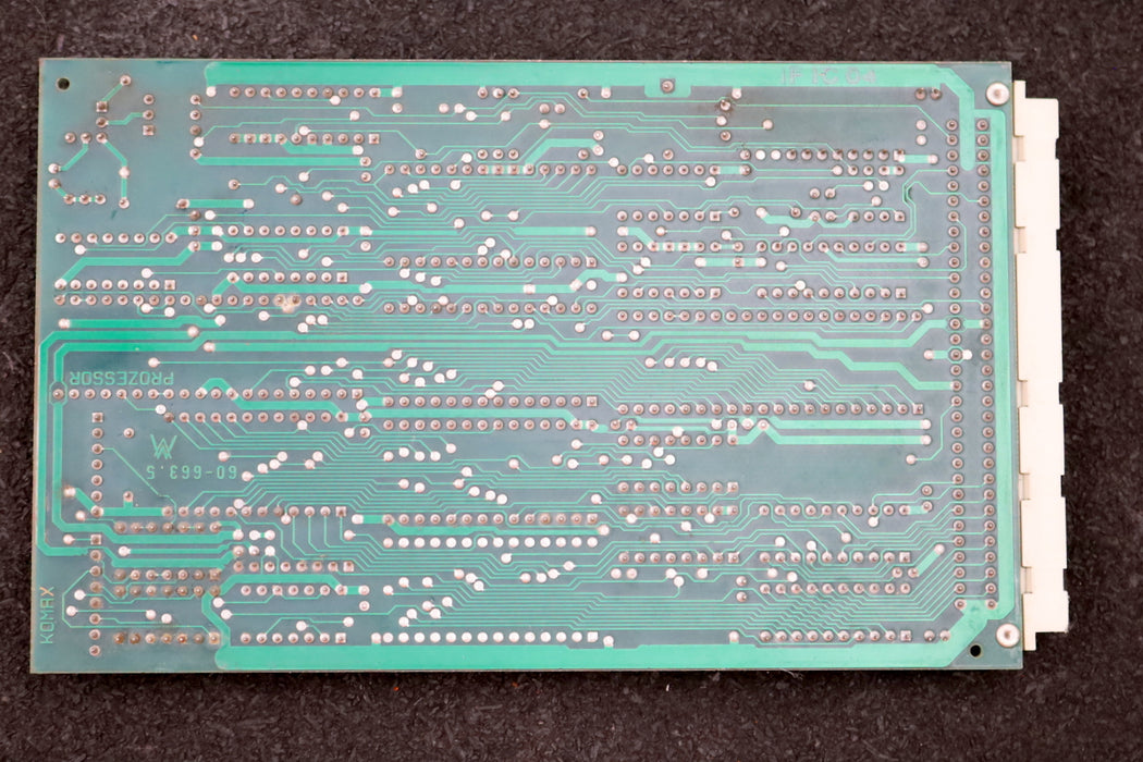 Bild des Artikels KOMAX-Einschubplatine-für-KOMAX-Stripper-60-663.5-PROZESSOR-zu-TERMINAL-EIA