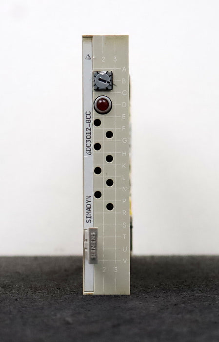Bild des Artikels SIEMENS-SIMADYN-Steuerungsmodul-6DC3012-8CC-gebraucht