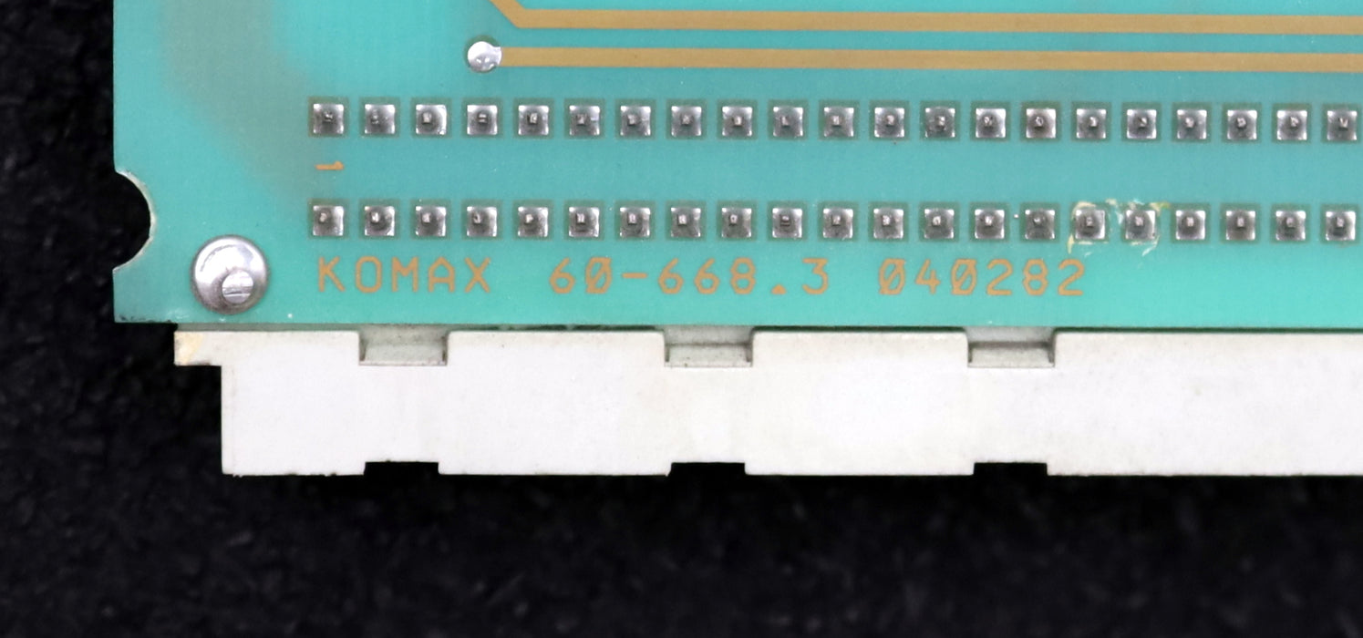 Bild des Artikels KOMAX-Einschubplatine-A834a-für-KOMAX-Stripper-60-668.3-mit-Platine-040282
