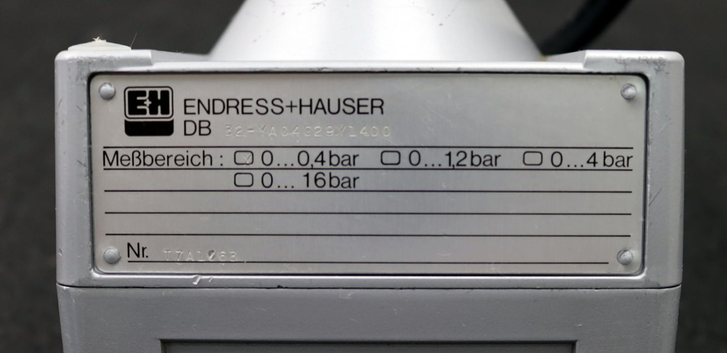 Bild des Artikels ENDRESS+HAUSER-Piezoresistive-Sonde-DB-32-Teile-Nr.-DB32-YA04C29Y1400---0-0,4bar