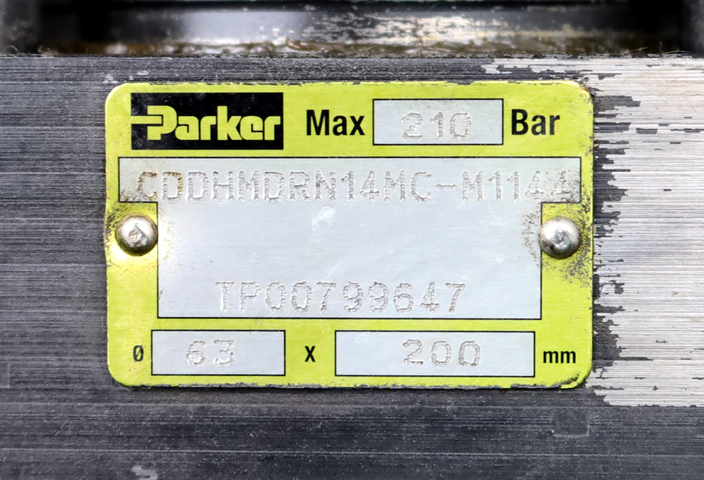 Bild des Artikels PARKER-Hydraulikzylinder-210bar-Ø-63mm-Hub-200mm-Type-63CDDHMDRN14MC200M1144