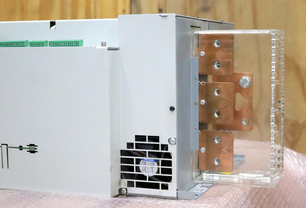 Bild des Artikels REXROTH-Frequenzumrichter-+-integrierte-Kühlung-PSI-6500.100.W1-UN=-400-480VAC