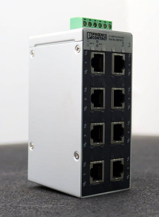 Bild des Artikels PHOENIX-CONTACT-Industrial-Ethernet-Switch-FL-SWITCH-SFN-8GT-Ord.No.-2891673