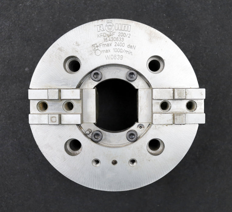 Bild des Artikels RÖHM-2-Backen-Spannfutter-Kraftbetätigtes--Ausgleichsfutter-AF-KFD-200-Id.430633