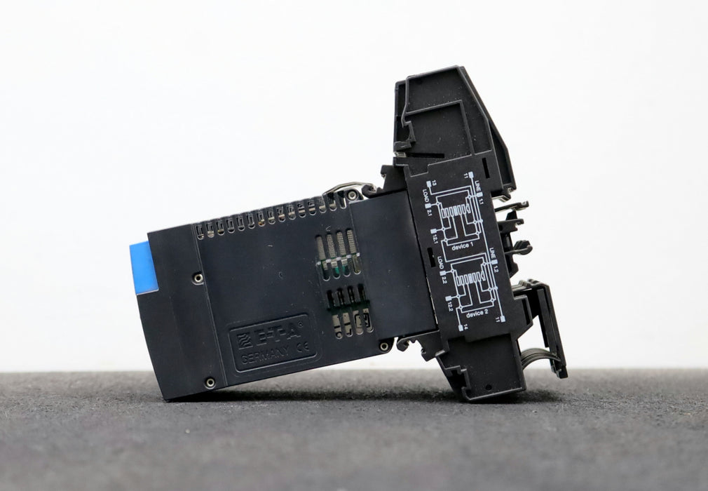 Bild des Artikels E-T-A-Basismodul-+-4x-Schutzschalter-ESS20-003-DC24V-gebraucht