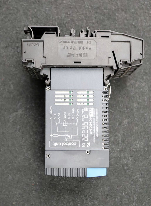 Bild des Artikels E-T-A-Basismodul-+-4x-Schutzschalter-ESS20-003-DC24V-gebraucht