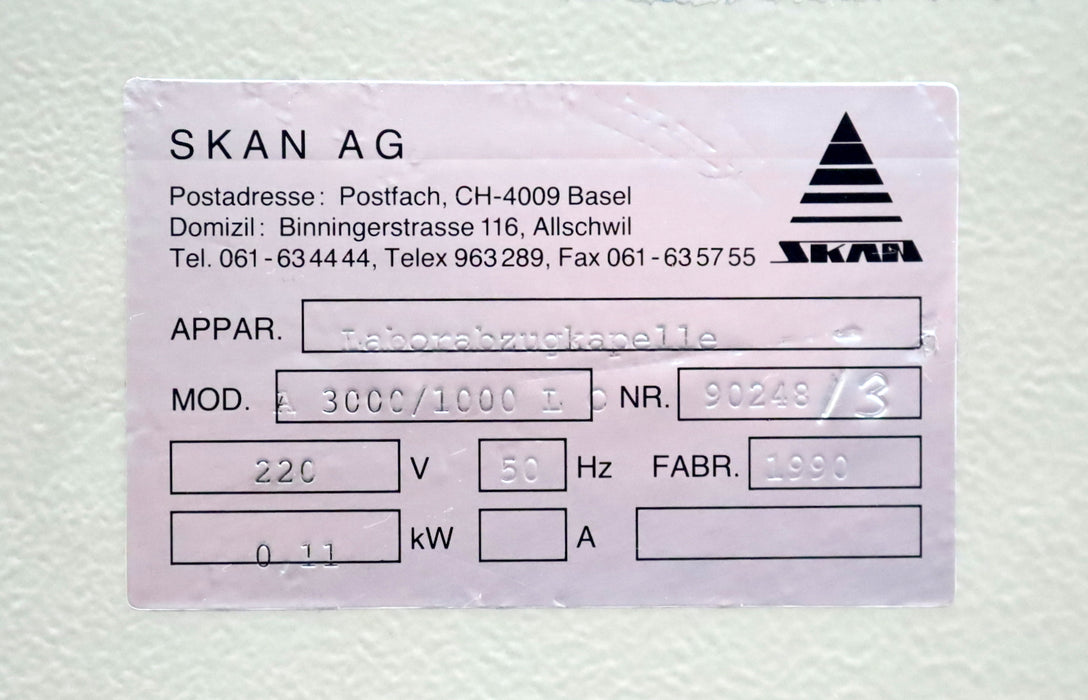 Bild des Artikels ASTEC-ASTECAIR-3000L-Laborabsaugung-mit-Filter-Bench-Top-Ductless-Fume-Cabrinet