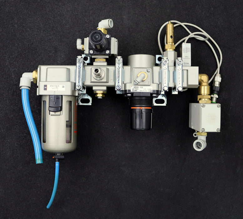 Bild des Artikels SMC-Einheit-zur-Druckluftaufbereitung-mit-AF40-F04-W-+-AR40K-04-+-VPA542-1-03FA