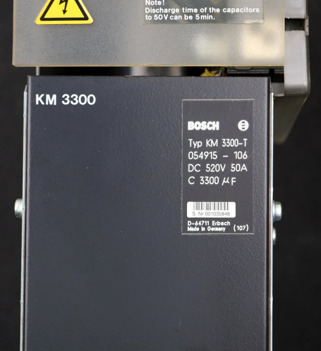 Bild des Artikels BOSCH-Servodyn-Kondensatormodul-KM3300-T-Art.Nr.-054915-106-520VDC-50A
