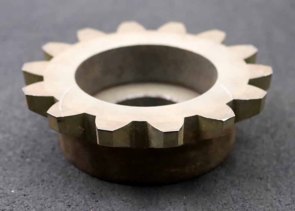 Bild des Artikels PWS-Glockenschneidrad-für-Zahnwellen-DIN5480-m=8mm-EGW-30°-Z=14-Ø122x39xØ1-3/4"