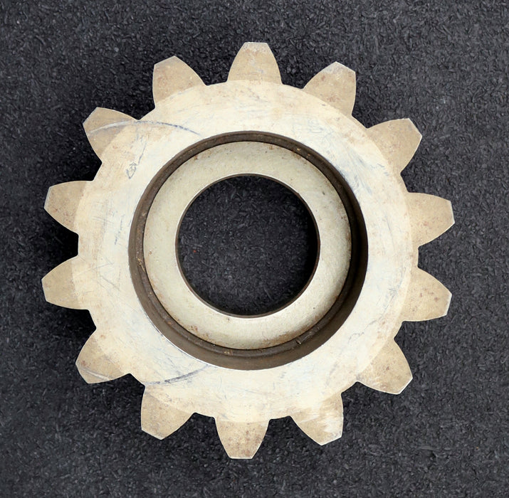 Bild des Artikels PWS-Glockenschneidrad-für-Zahnwellen-DIN5480-m=8mm-EGW-30°-Z=14-Ø122x39xØ1-3/4"