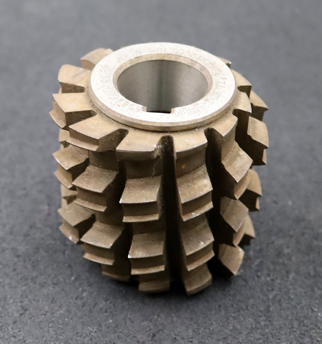 Bild des Artikels PWS-Keilwellen-Wälzfräser-10-Keile-72,3x82x-12,3mm-mit-Höcker-!-spiralgenutet