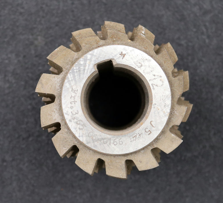 Bild des Artikels PWS-Keilwellen-Wälzfräser-spline-hob-10-Keile-92,4x97,5x14,4mm-mit-Höcker-1gg.Re