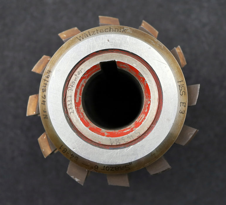 Bild des Artikels Saazor-Keilwellen-Wälzfräser-spline-hob-10-Keile-82,4x92a11x12,4mm-mit-Höcker