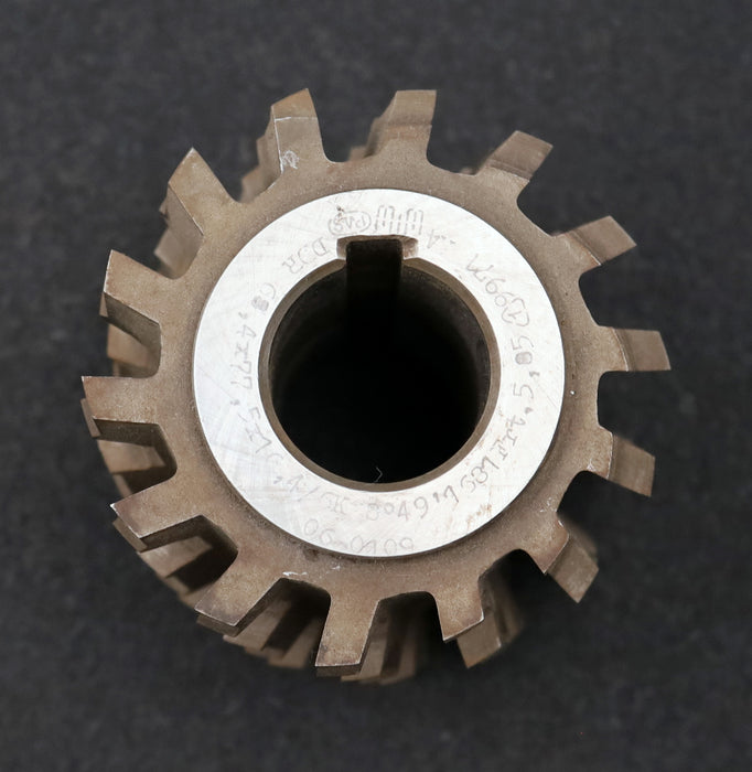 Bild des Artikels PWS-Keilwellen-Wälzfräser-spline-hob-6-Keile-68,4x77,5x16,4mm-mit-Höcker-mit-LKN