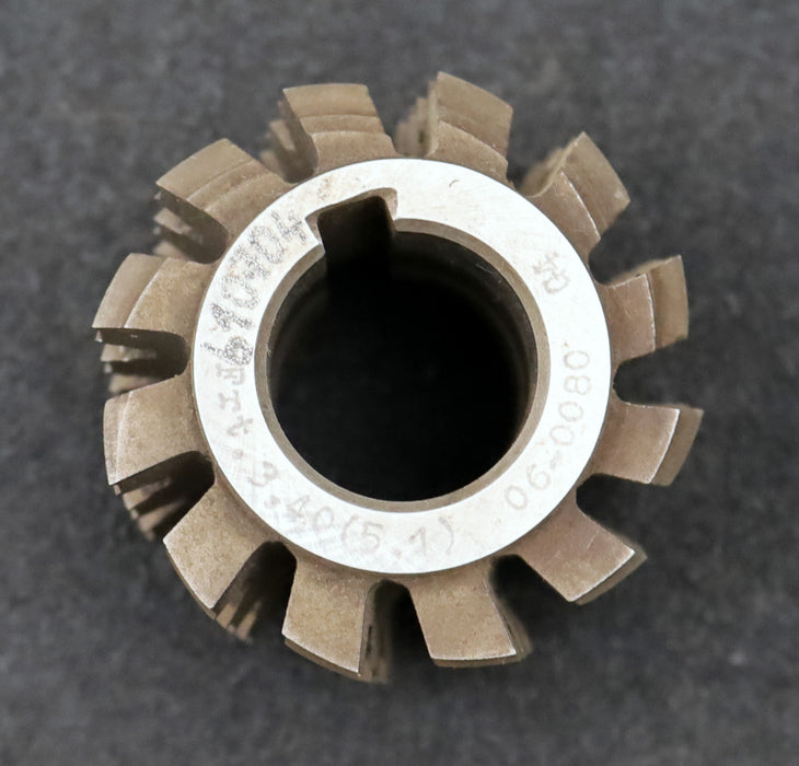 Bild des Artikels PWS-Keilwellen-Wälzfräser-spline-hob-6-Keile-28,3x33,7x7,33mm-mit-Höcker