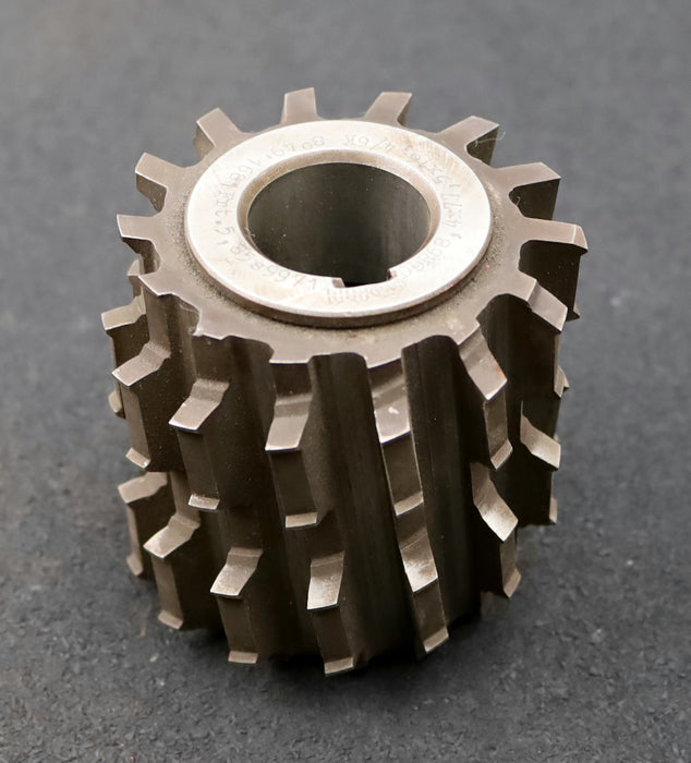 Bild des Artikels PWS-Keilwellen-Wälzfräser-spline-hob-6-Keile-68,4x77,5x16,4mm-mit-Höcker-LKN-HSS