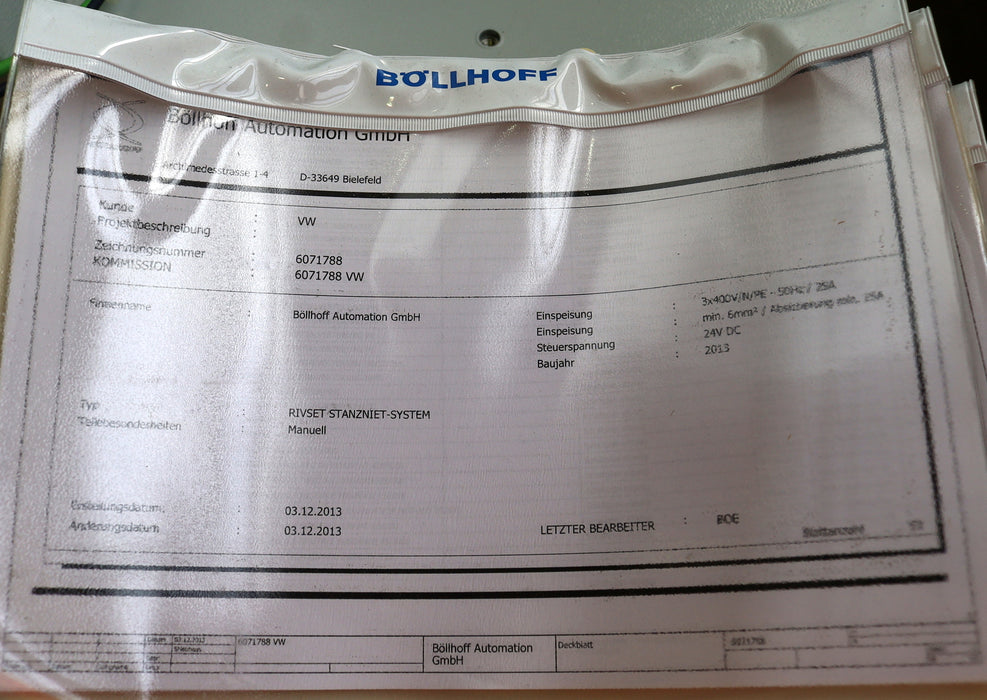 Bild des Artikels BÖLLHOFF-RIVSET-Stanzniet-System-Nr.-95256409422-+-Niet-Zange-9525-080-619-6