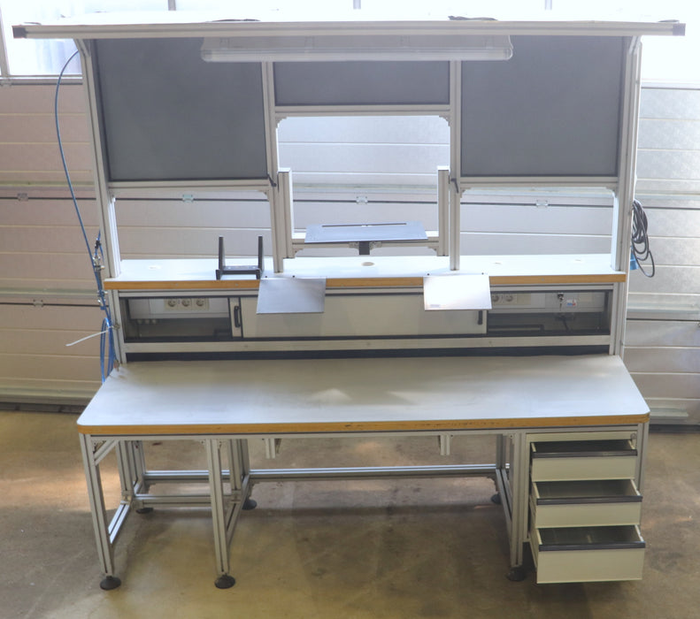 Bild des Artikels PEKAMS-Industrie-Werkbank-Alu-Rahmenprofil-MP38-2,6x1,1x2,6m---wie-auf-Bildern