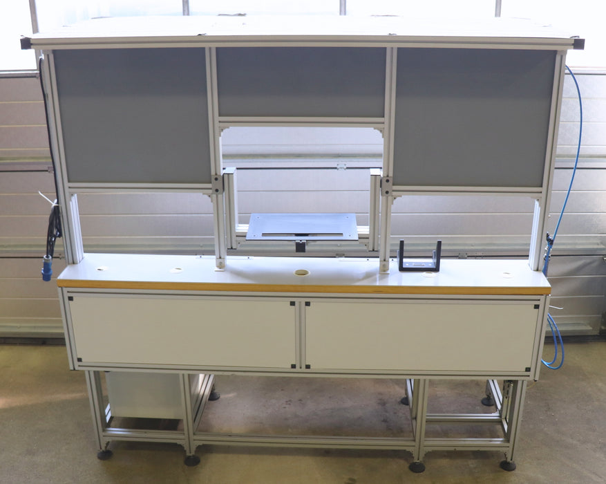 Bild des Artikels PEKAMS-Industrie-Werkbank-Alu-Rahmenprofil-MP38-2,6x1,1x2,6m---wie-auf-Bildern