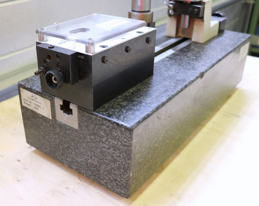 Bild des Artikels HOMMEL-GEAR-2-Flanken-Wälzprüfgerät-ZWG-8315-Achsabst.-max.-180-mm-guter-Zustand