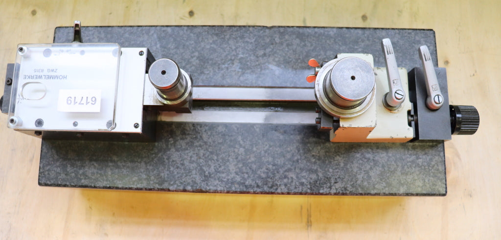 Bild des Artikels HOMMEL-GEAR-2-Flanken-Wälzprüfgerät-ZWG-8315-Achsabst.-max.-180-mm-guter-Zustand