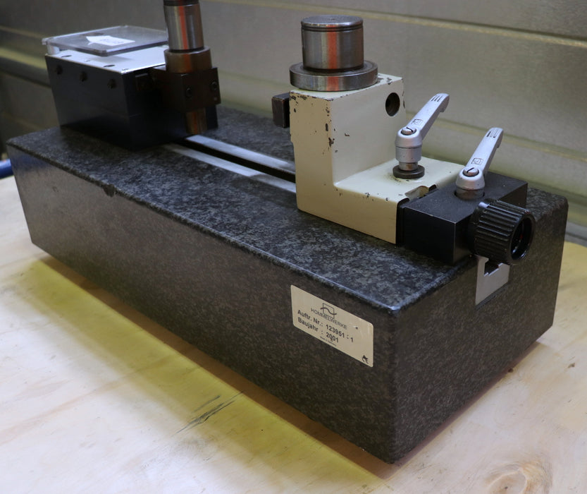 Bild des Artikels HOMMEL-GEAR-2-Flanken-Wälzprüfgerät-ZWG-8315-Achsabst.-max.-180-mm-guter-Zustand