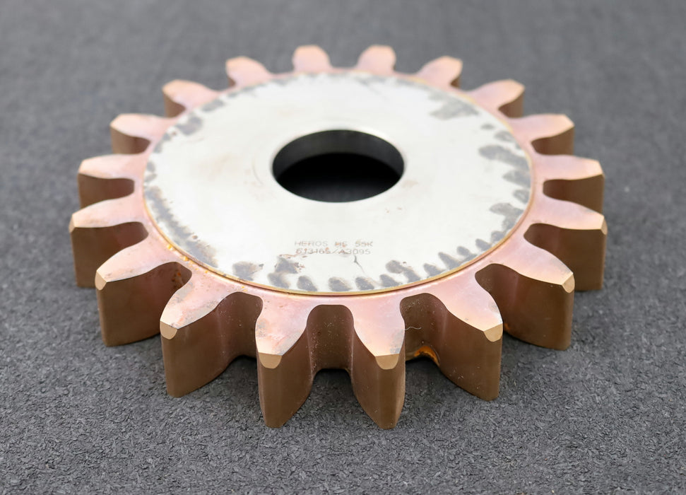 Bild des Artikels HEROS-Scheibenschneidrad-gear-shaper-m=-9mm-EGW=-20°-Z=-18-Hkw-1,25m