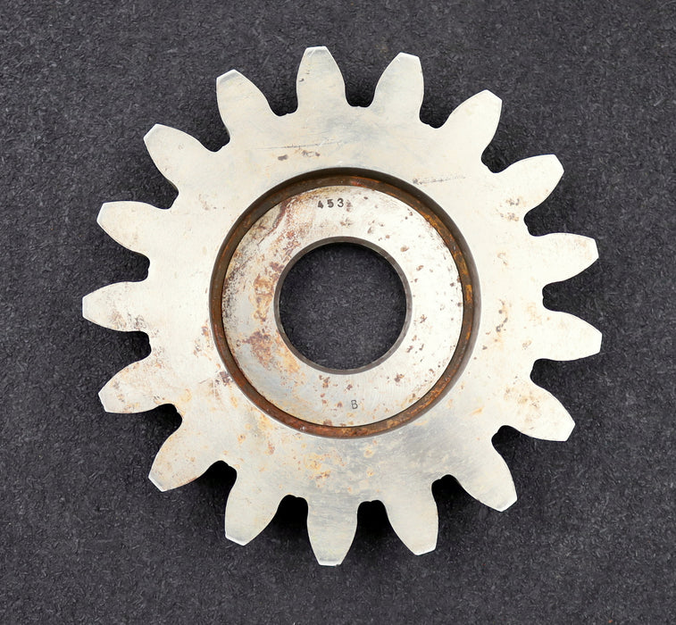 Bild des Artikels PWS-Scheibenschneidrad-gear-shaper-m=-9-/-6,75mm-EGW=-20°-Z=-17-Ø172x32xØ-1-3/4"