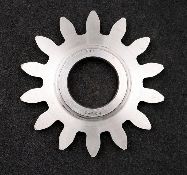 Bild des Artikels LORENZ-Scheibenschneidrad-gear-shaper-m=-8mm-EGW=-20°-Z=-14-hkw=-1,25m