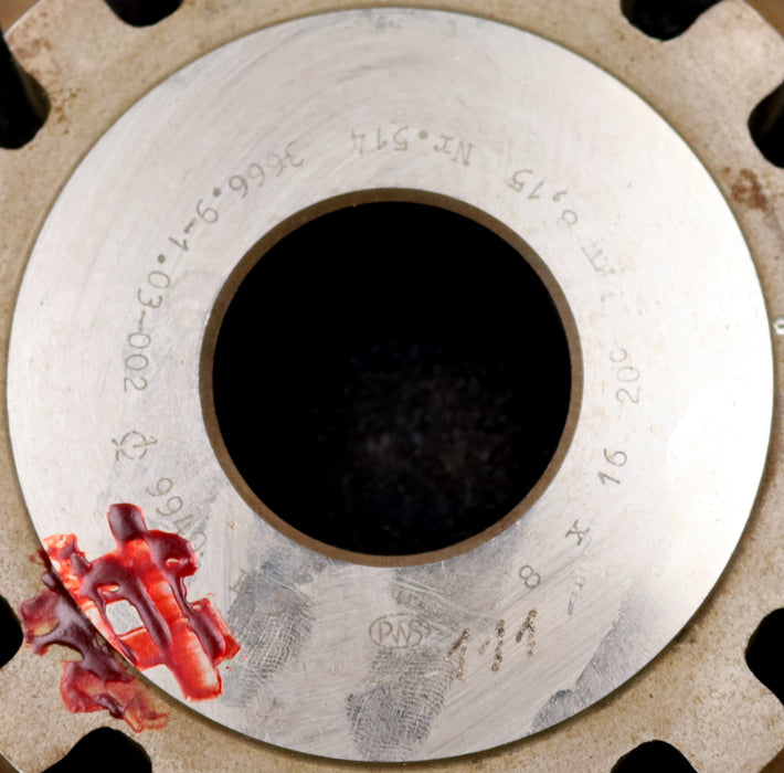 Bild des Artikels PWS-Scheibenschneidrad-gear-shaper-m=-8mm-EGW=-20°-Z=-16-Ø-149x28x-Ø-1-3/4"-K5