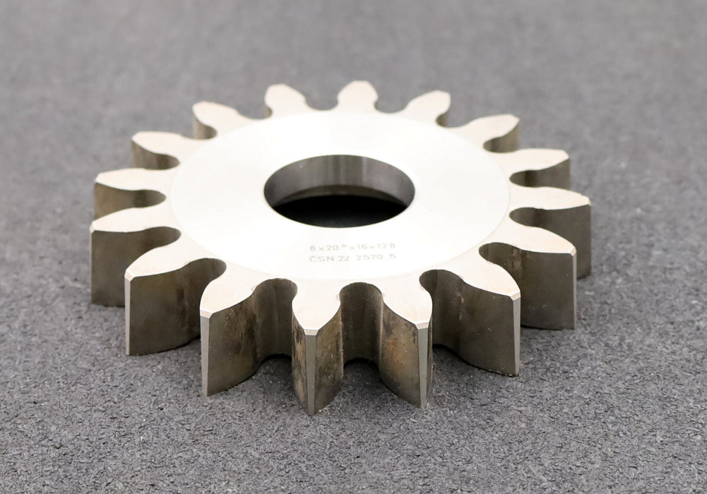 Bild des Artikels TDS-Scheibenschneidrad-m=-8-/-128mm-EGW=-20°-Z=-16-Ø-151x25xØ-1-3/4"-gebraucht