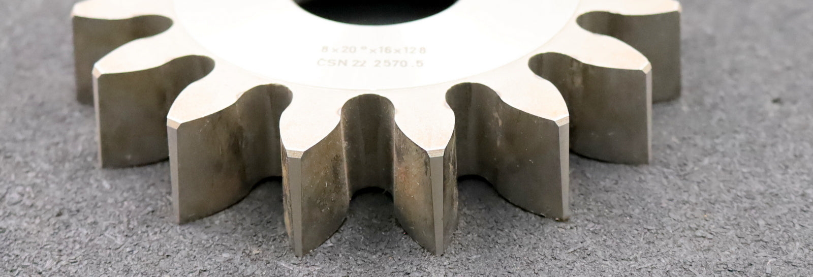 Bild des Artikels TDS-Scheibenschneidrad-m=-8-/-128mm-EGW=-20°-Z=-16-Ø-151x25xØ-1-3/4"-gebraucht