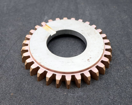 Bild des Artikels LORENZ-Scheibenschneidrad-gear-shaper-m=-5mm-EGW=-20°-Z=30-BP-II-Ø162x22xØ2-3/4"