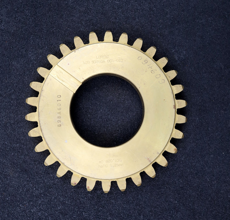 Bild des Artikels LORENZ-Scheibenschneidrad-gear-shaper-m=-5mm-EGW=-20°-Z=30-BP-II-Ø162x25xØ2-3/4"