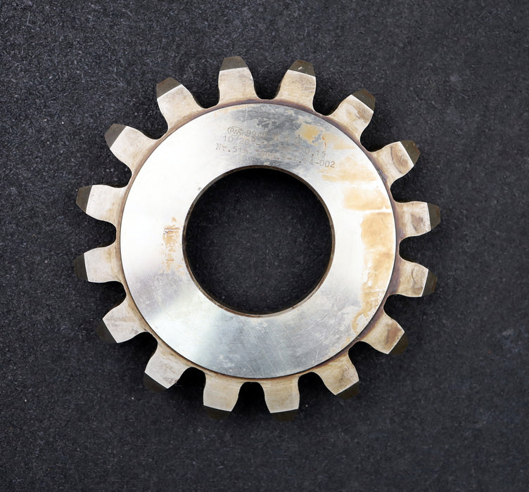 Bild des Artikels PWS-Scheibenschneidrad-gear-shaper-m=-10mm-EGW=-20°-Z=-16-Restnutzung:-23mm