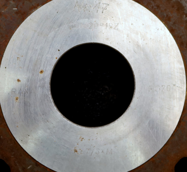 Bild des Artikels RAXA-Scheibenschneidrad-gear-shaper-m=-10mm-EGW=-20°-Z=-15-Ø174x18xØ-1-3/4"