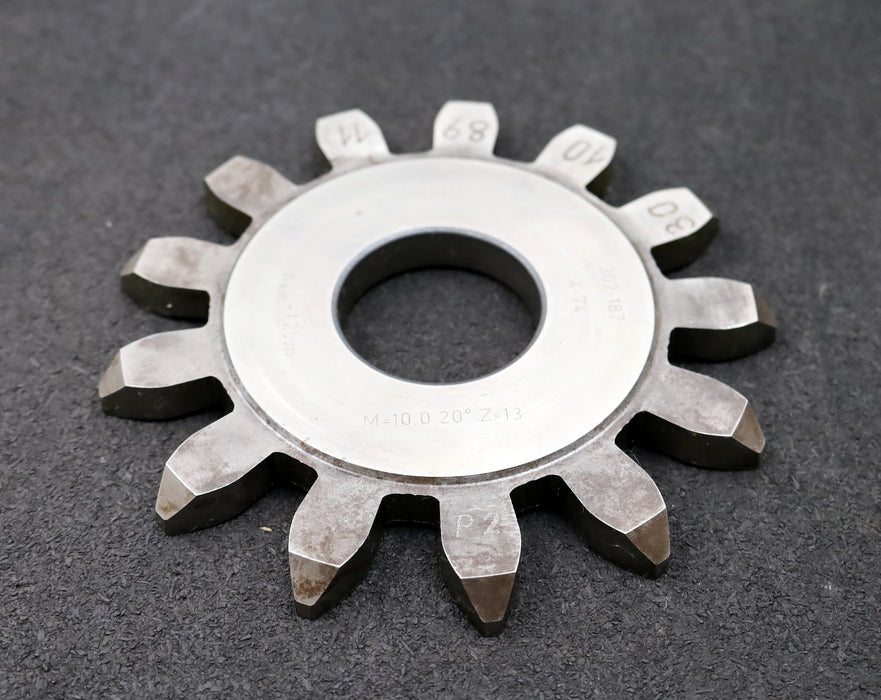 Bild des Artikels LORENZ-Scheibenschneidrad-gear-shaper-m=-10mm-EGW=-20°-Z=-13-hKw=-1,25m