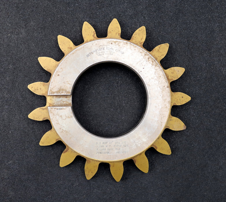 Bild des Artikels INTERSTATE-TOOL-CORP-Scheibenschneidrad-gear-shaper-DP-2.1-EGW-20°-Z=-17