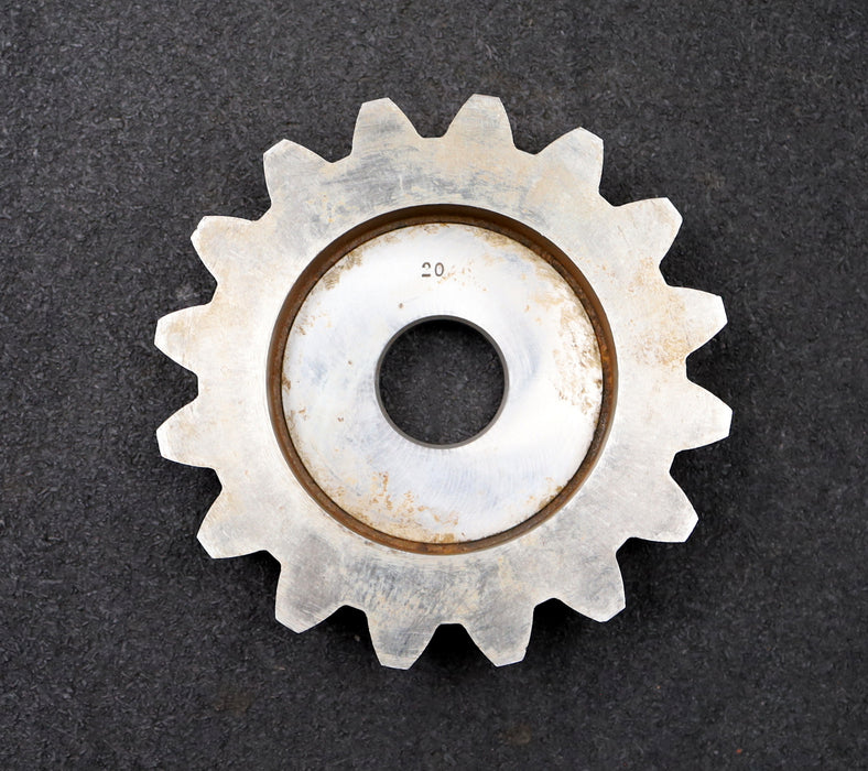 Bild des Artikels PWS-Scheibenschneidrad-gear-shaper-m=-8mm-30°-EGW-Z=16-hkw-0,65m-Ø138x28xØ1-1/4"