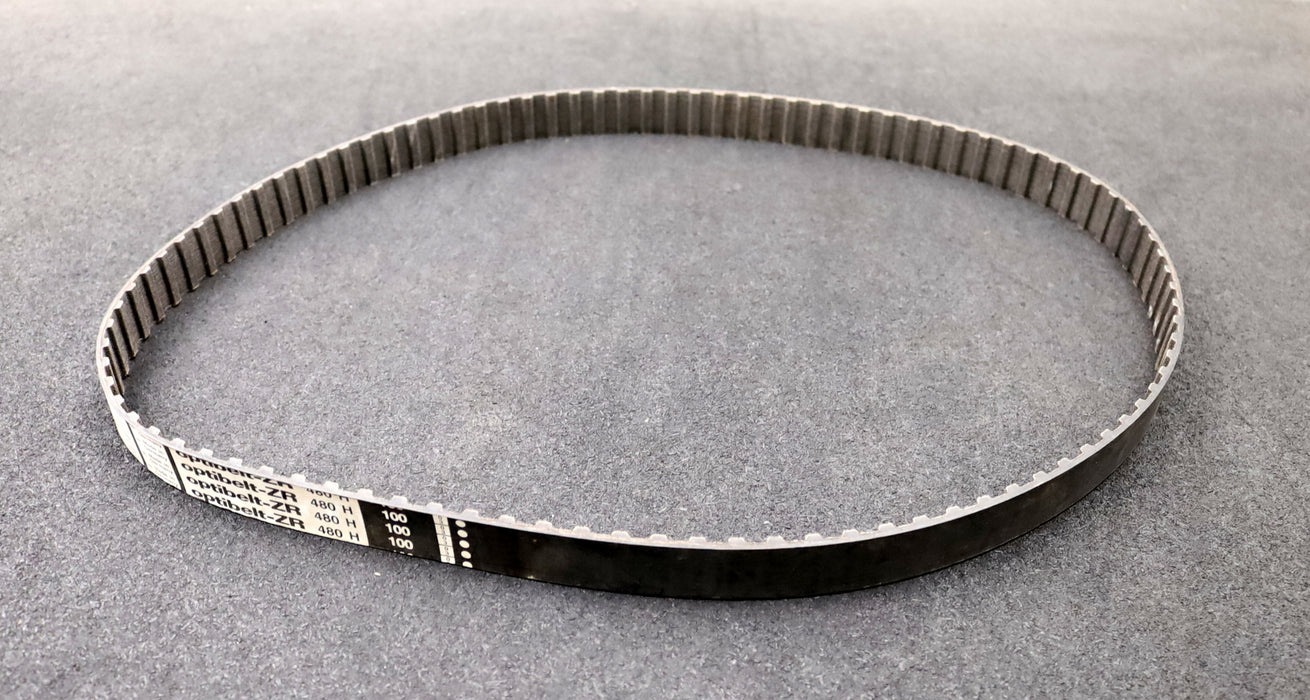 Bild des Artikels OPTIBELT-Zahnriemen-480-H-100-Profil-H-Breite-25,4mm-Länge-1219,2mm-unbenutzt