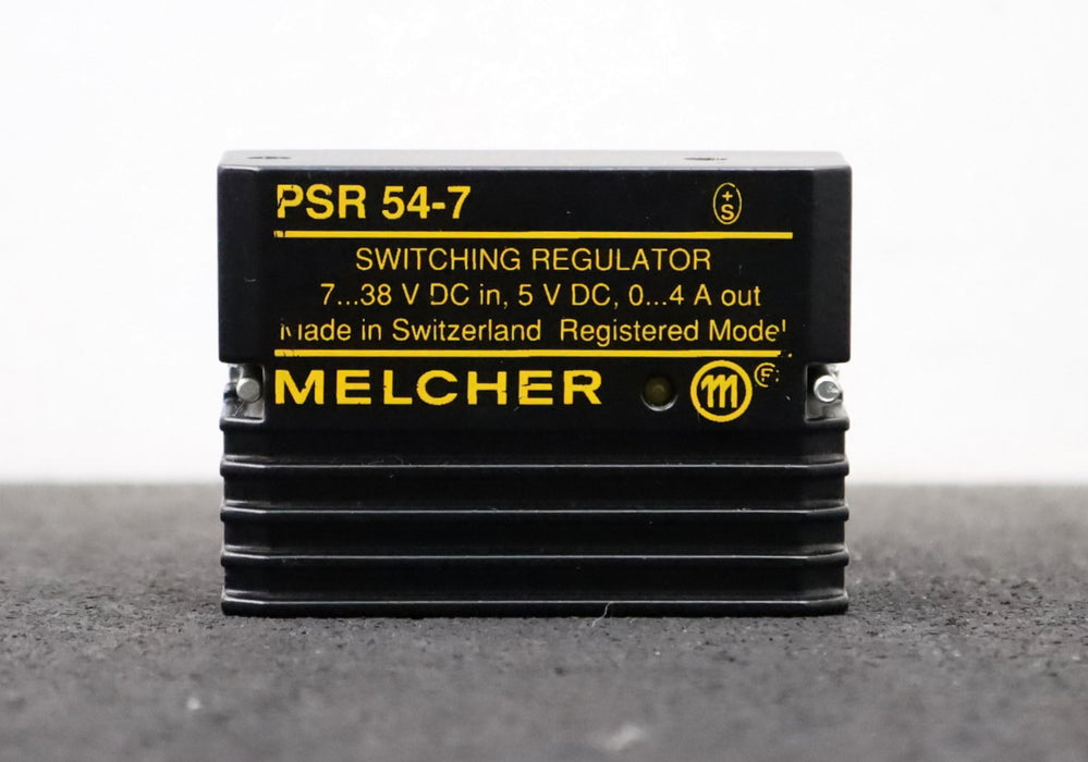 Bild des Artikels MELCHER-Switching-Regulator-PSR-54-7-Input:-7-38VDC-Output:-5VDC-0-4A-gebraucht