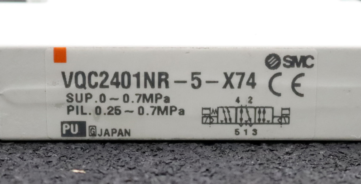 Bild des Artikels SMC-Pneumatisches-Ventil-VQC2401NR-5-X74-SUP.-0-~-0,7MPa-PIL.-0,25-~-0,7MPa