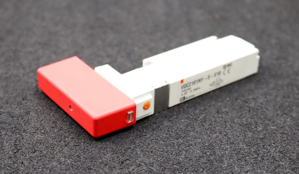 Bild des Artikels SMC-Pneumatisches-Ventil-VQC2101NY-5-X10-PRESS.-0,25-~-0,7MPa-einmal-vormontiert