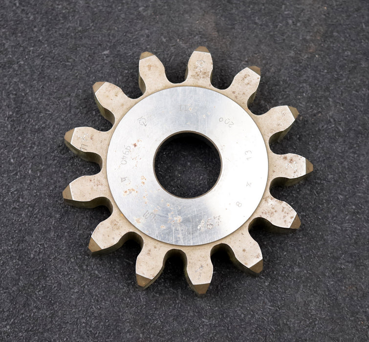 Bild des Artikels PWS-Scheibenschneidrad-gear-shaper-m=-8mm-EGW=-20°-Z=-13-BP-II-Ø127x23x-Ø-1-1/4"