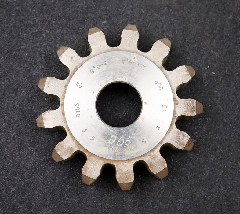 Bild des Artikels PWS-Scheibenschneidrad-gear-shaper-m=-8mm-EGW=-20°-Z=-13-Ø-122x26x-Ø-1-1/4"-