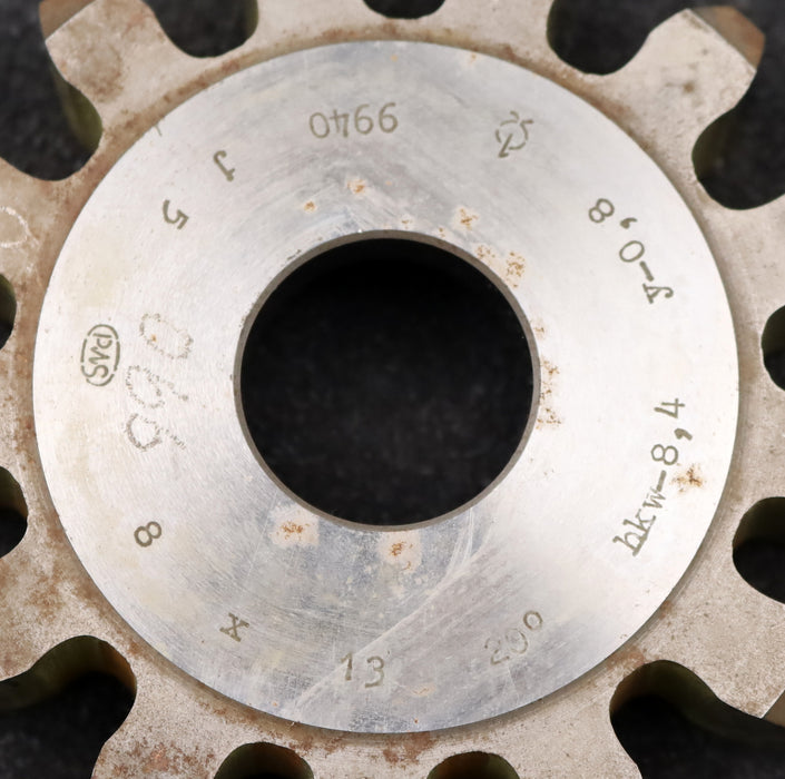 Bild des Artikels PWS-Scheibenschneidrad-gear-shaper-m=-8mm-EGW=-20°-Z=-13-Ø-122x26x-Ø-1-1/4"-