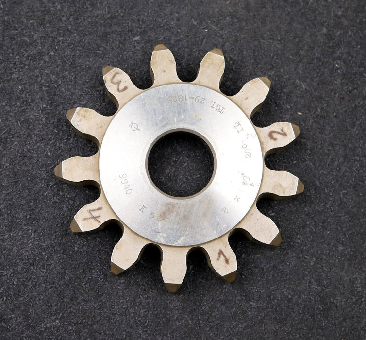 Bild des Artikels PWS-Scheibenschneidrad-gear-shaper-m=-8mm-EGW=-20°-Z=-13-Ø-127-x-18-x-Ø-1-1/4"